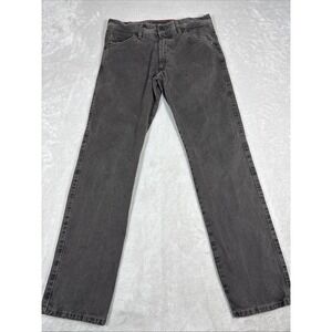 Alberto Stone Modern Fit Vintage Twill Jeans Mens 32 Gray Cotton Stretch 31"Ins